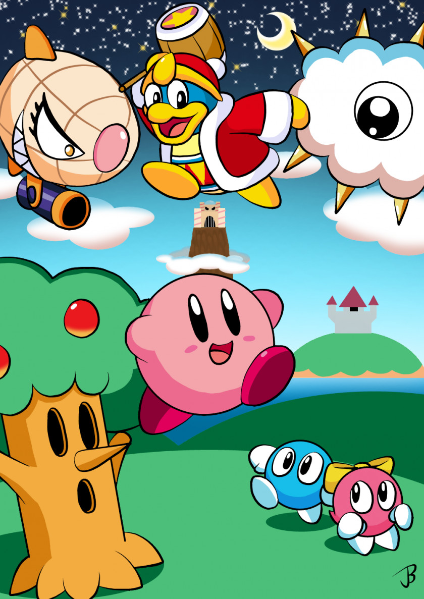 Kirby Kirby's Dream Land Collection Fan Art DeviantArt PNG