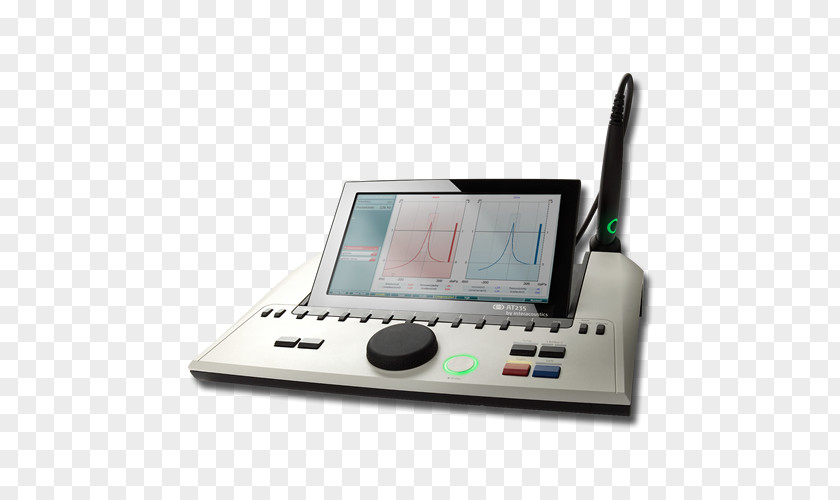 Pure Decay Audiometer Tympanometry Medical Diagnosis Electronics Screening PNG