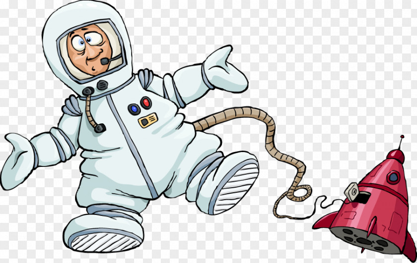 Space Character Suit Astronaut Outer Science PNG