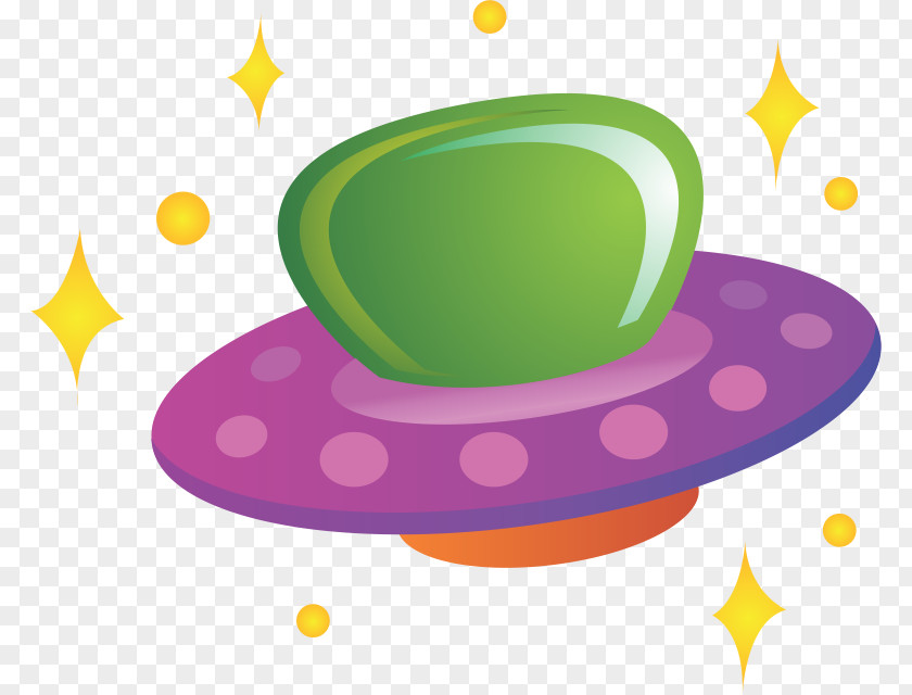 Spaceship Unidentified Flying Object Icon PNG