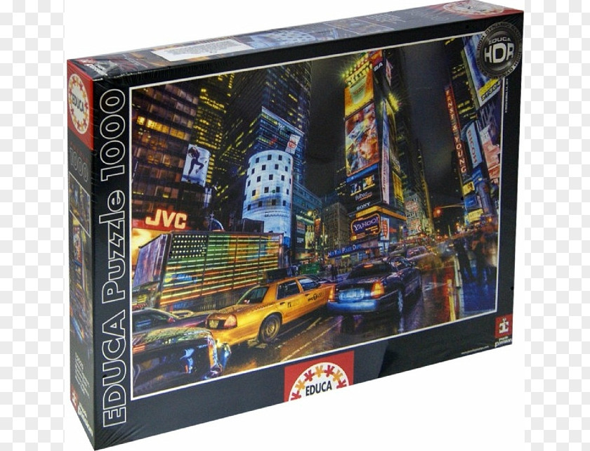 Educação Times Square Educa Borràs Toy Puzzle PNG