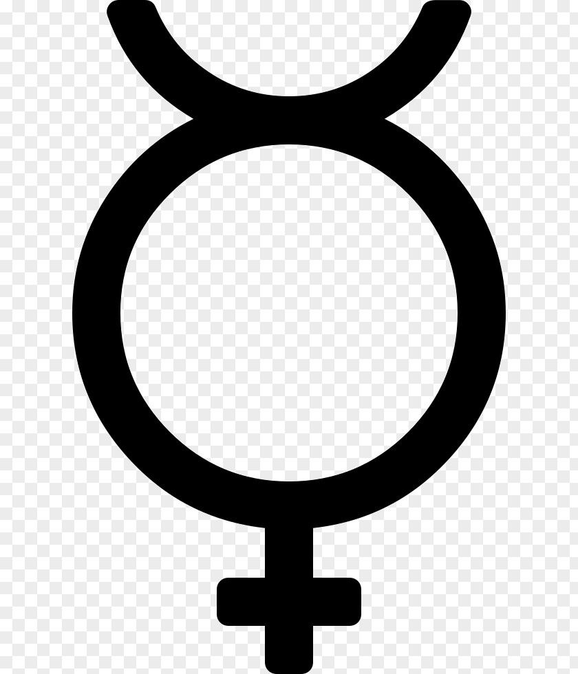 Gemini Mercury Alchemical Symbol Astrology PNG