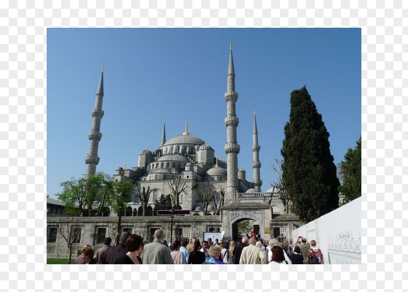 Istanbul City Sultan Ahmed Mosque Byzantine Architecture Empire Historic Site PNG