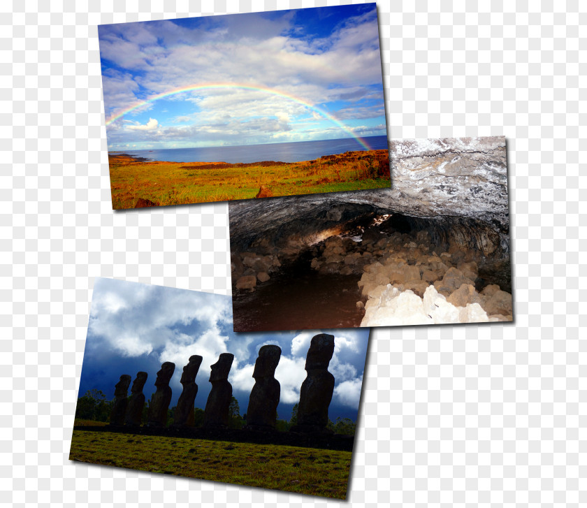 Moai History Of Easter Island Lava Tube Picture Frames PNG