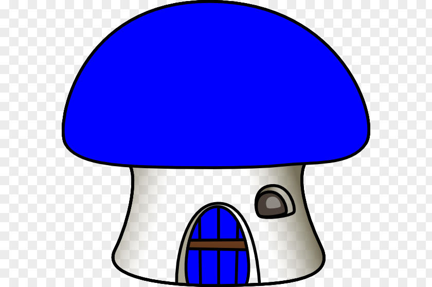 Mushroom House Clip Art PNG