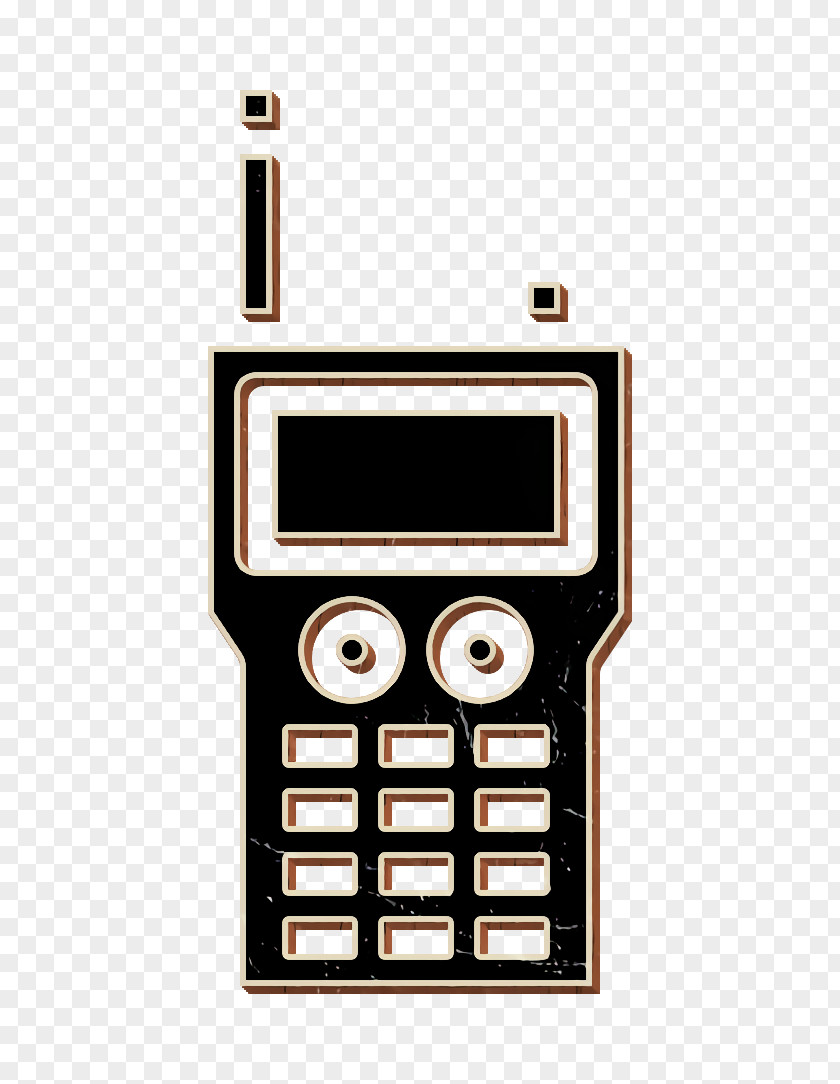 Radio Icon Walkie Talkie Crime PNG