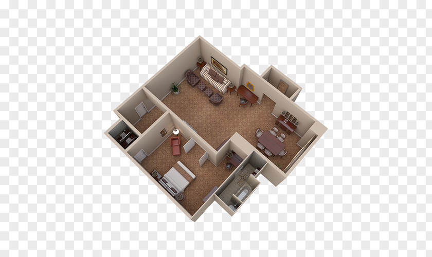 3D Floor Plan The Roosevelt New Orleans Suite Hotel PNG