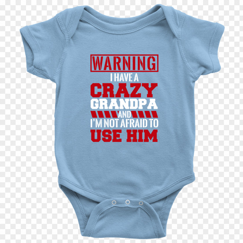 Crazy Grandpa Baby & Toddler One-Pieces T-shirt The Nobodies Bluza PNG