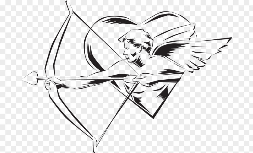 Cupid Wedding Invitation Clip Art PNG