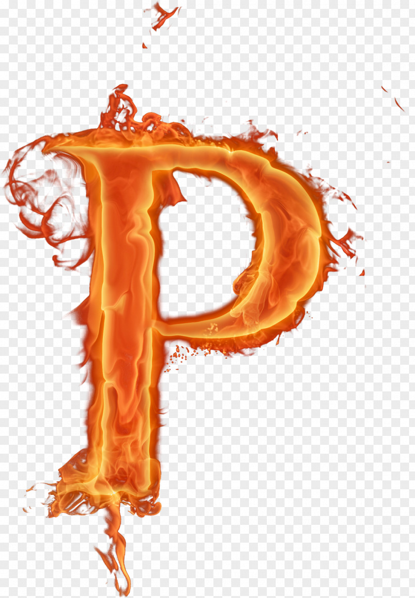 Flame Letter Fire Alphabet Font PNG
