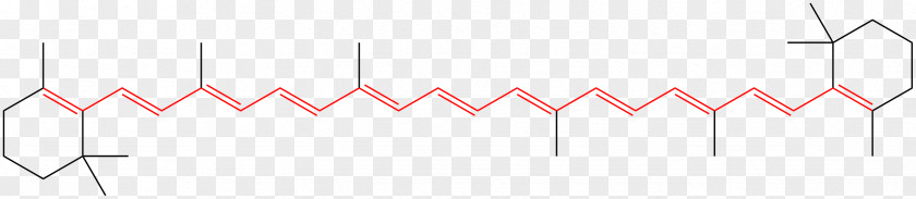 Red Glow Conjugated System Beta-Carotene Xanthophyll Molecule PNG