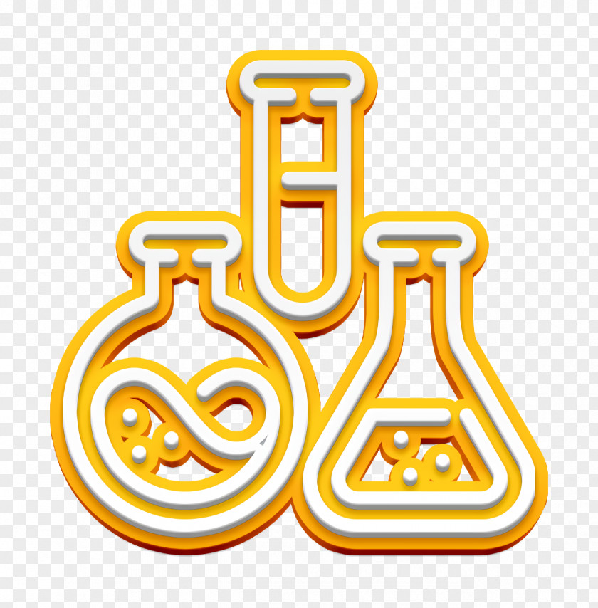 Research Icon Flasks Chemistry PNG