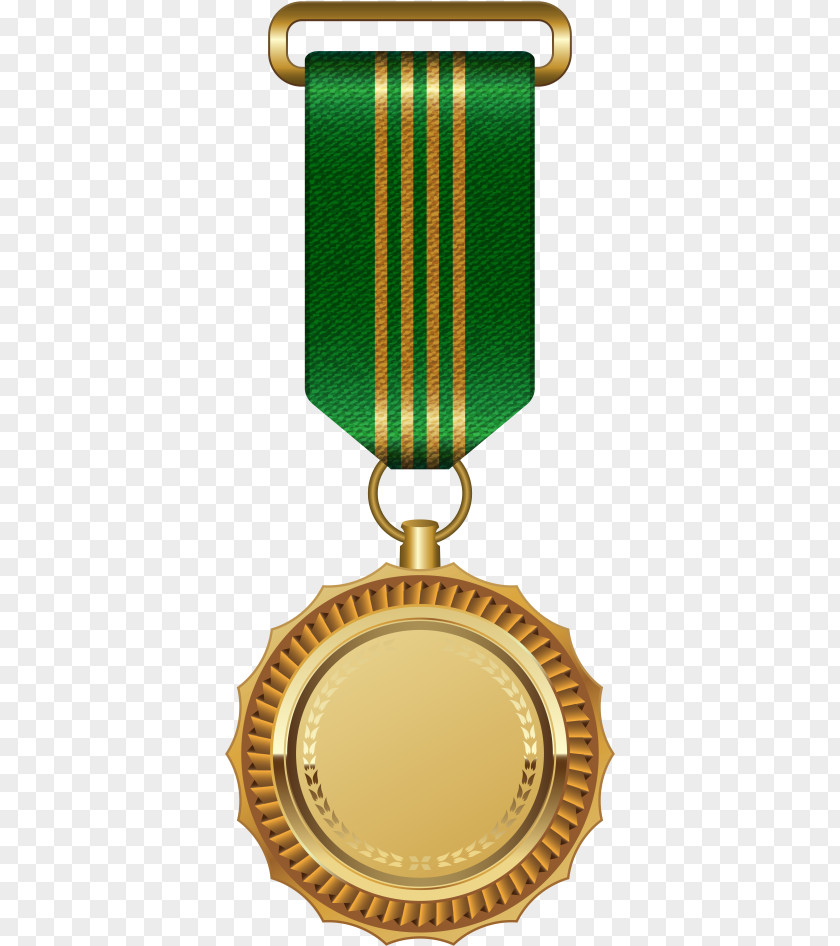 Trophy Emerald Cartoon Gold Medal PNG