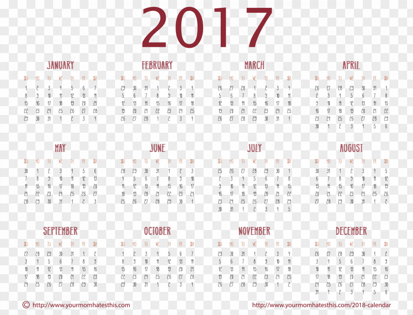 Calendar 2018 Product Design Font Pattern PNG