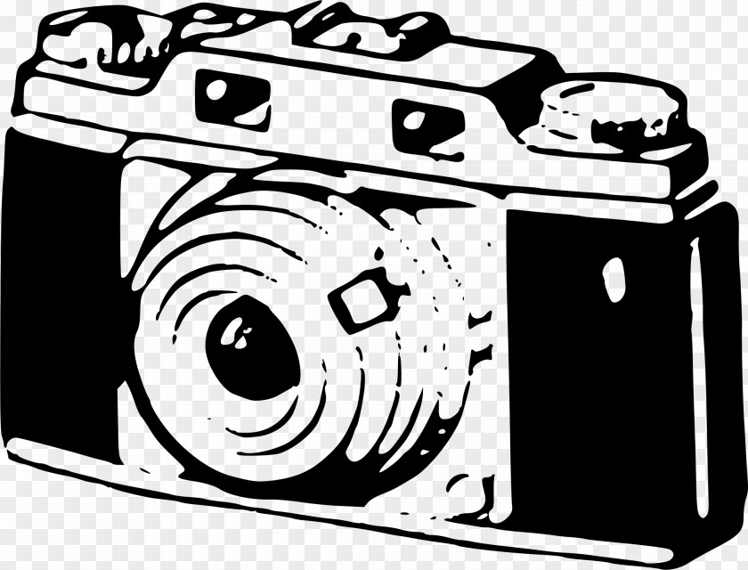 Camera Sketch Photographic Film Clip Art PNG