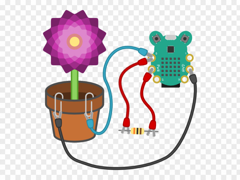 Water Activity Detector Plant Flowerpot PNG