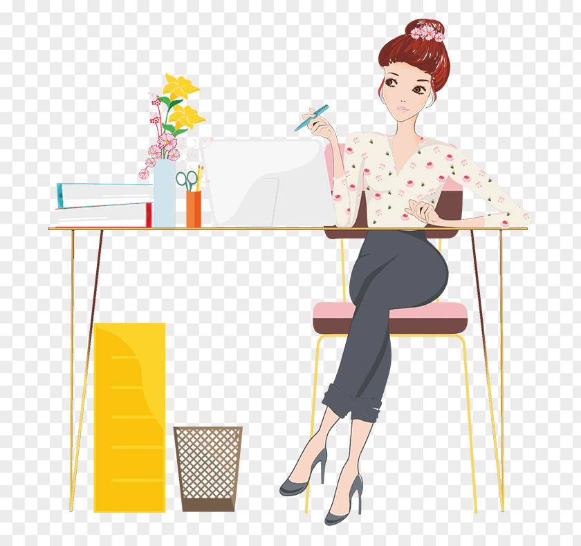 About Us Table Office Desk Clip Art PNG