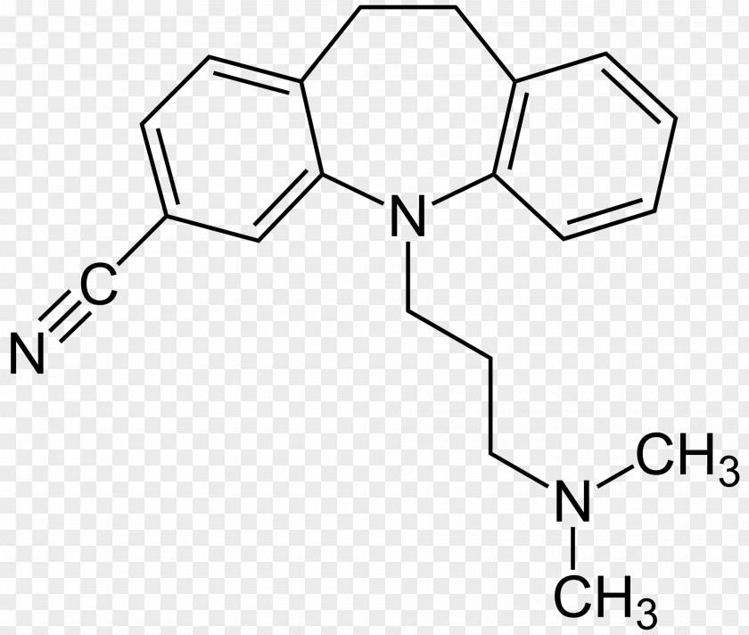 Azepine Doxepin Clomipramine Chemical Formula Tricyclic Antidepressant Imipramine PNG