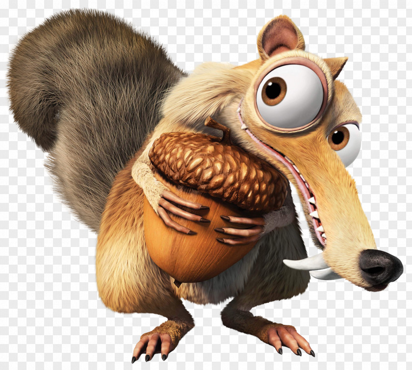 Squirrel Angel Cliparts Scrat Sid Manfred Ice Age Clip Art PNG