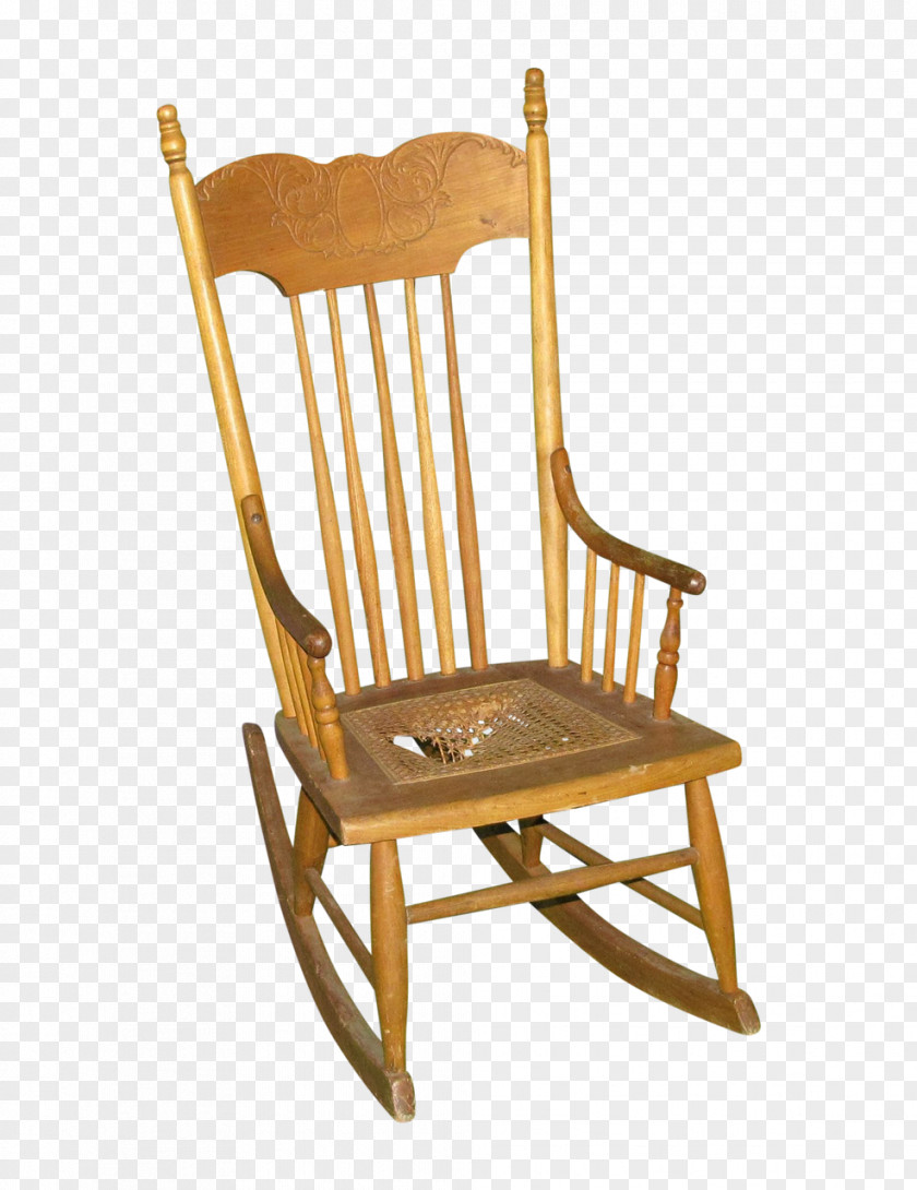 Chair Rocking Chairs Spindle Garden Furniture PNG