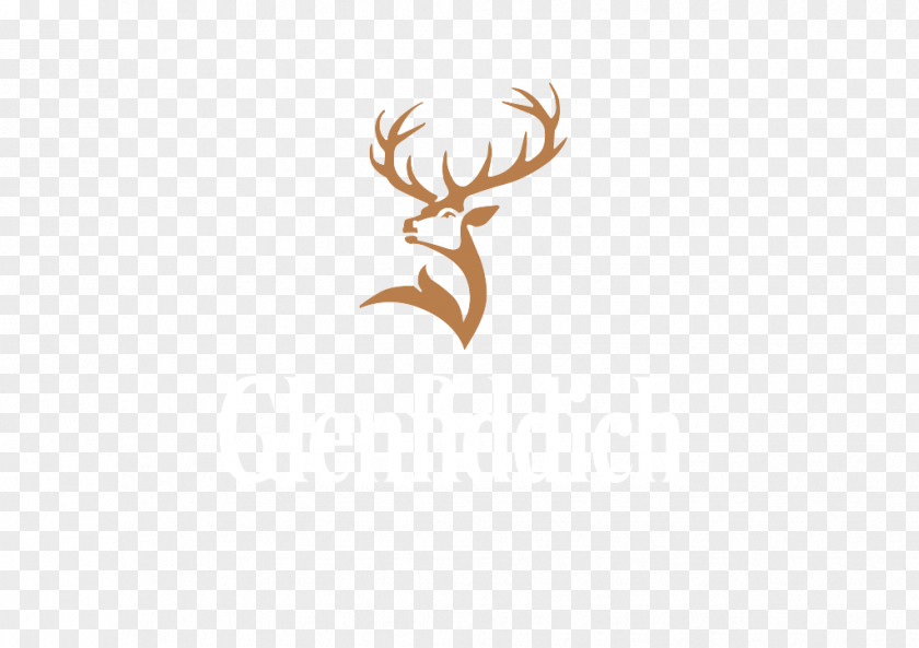 Deer Antler Logo Glenfiddich Font PNG