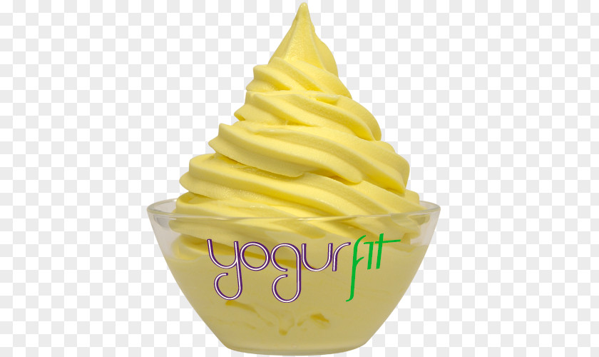 Ice Cream Frozen Yogurt Buttercream Flavor PNG