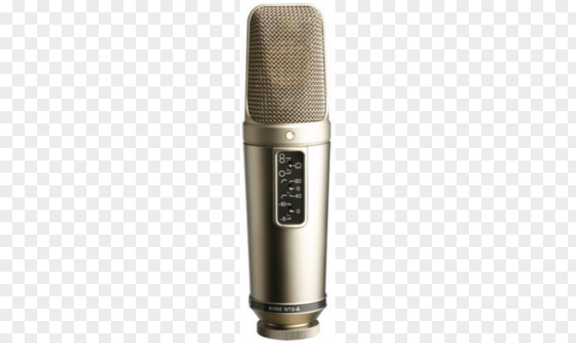 Microphone Røde Microphones RØDE NT2-A Condensatormicrofoon Recording Studio PNG