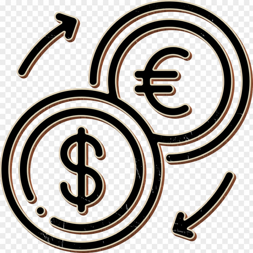 Money Icon Hotel Euro PNG