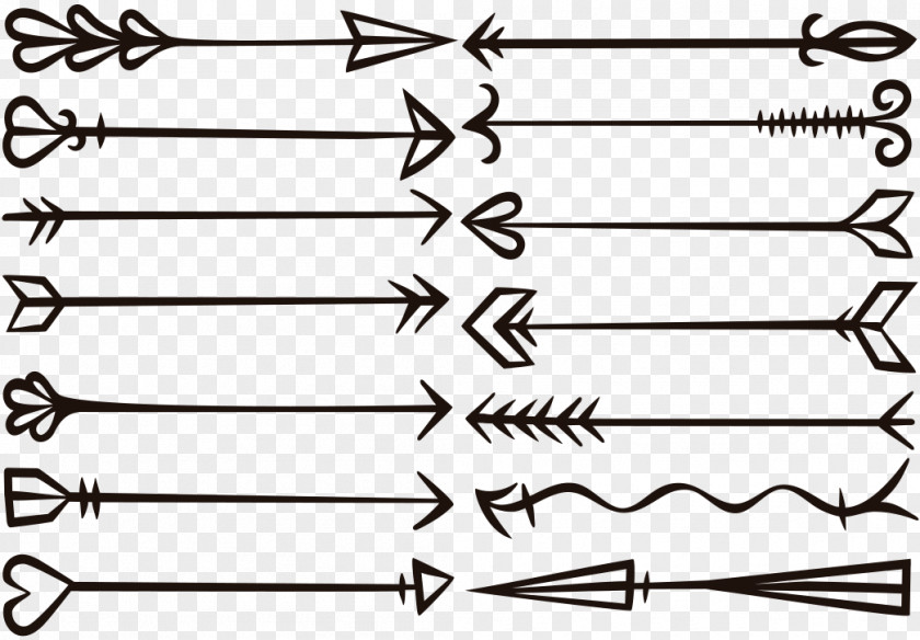 Vector Creative Arrow Drawing Euclidean PNG