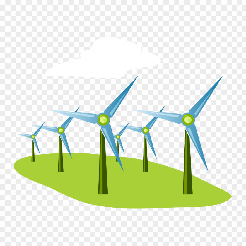 Energy And Environmental Protection Wind Farm Power Renewable PNG