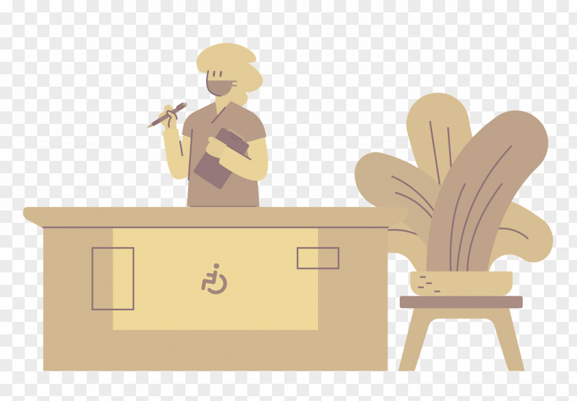 Front Desk PNG