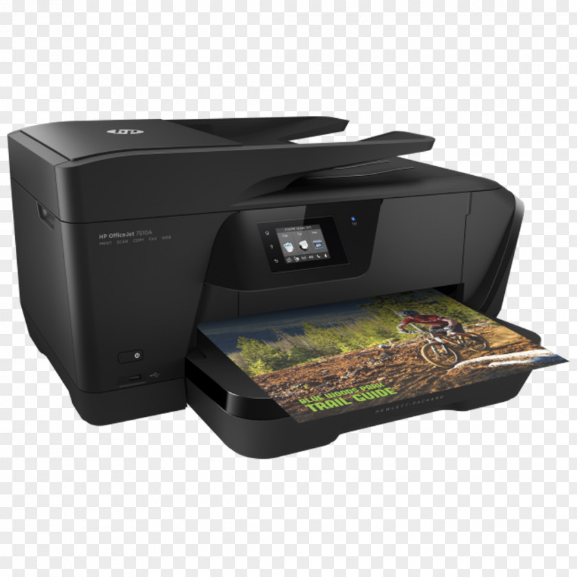 Hewlett-packard Hewlett-Packard Multi-function Printer HP Officejet 7510 Deskjet PNG