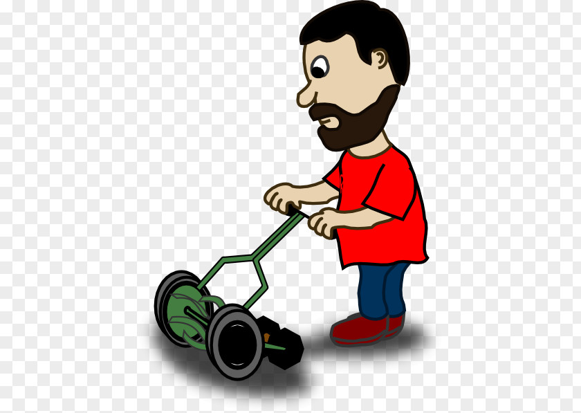 Man Mowing Cliparts Lawn Mowers Riding Mower Clip Art PNG