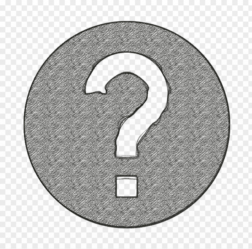 Metal Silver Question Icon PNG