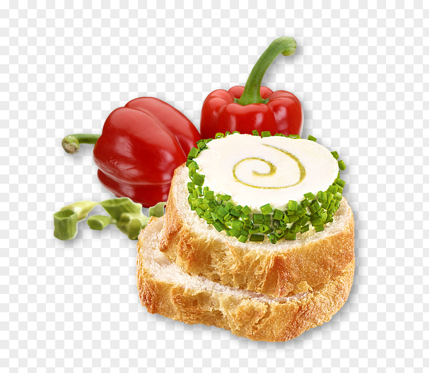 Paprika Canapé Vegetarian Cuisine Food Gastronomy Garnish PNG