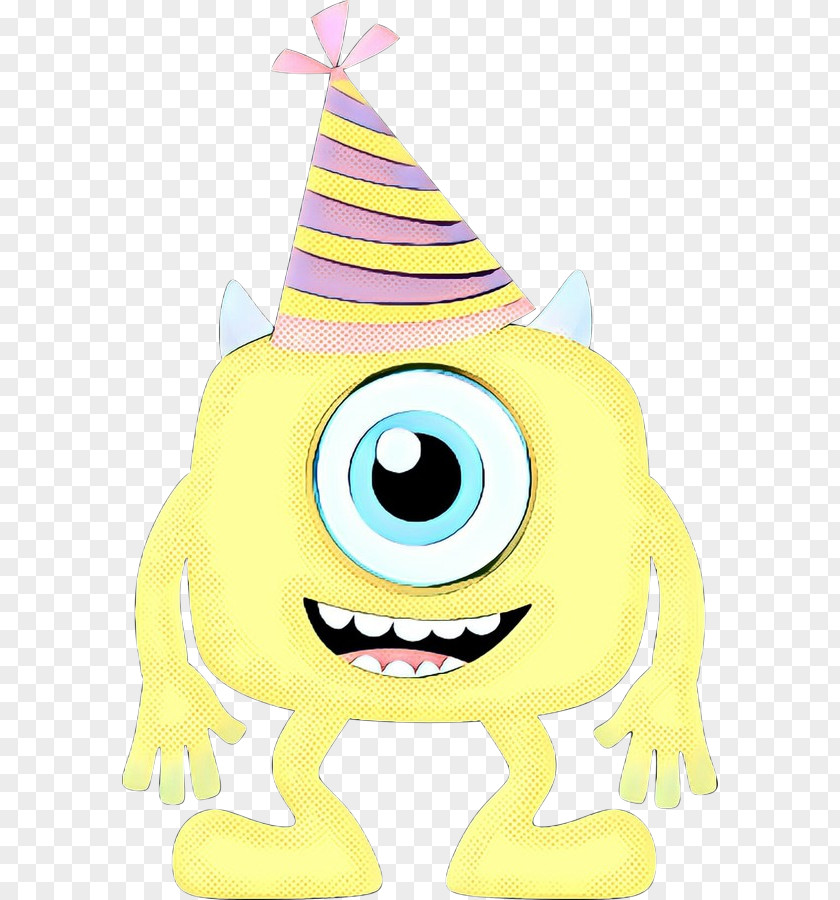 Party Hat Smile Cartoon PNG