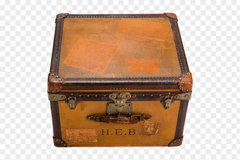 Travel Trunks Furniture Antique Metal PNG