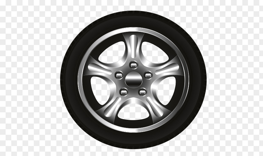 Cartoon Tires Car Tire Code Rim PNG