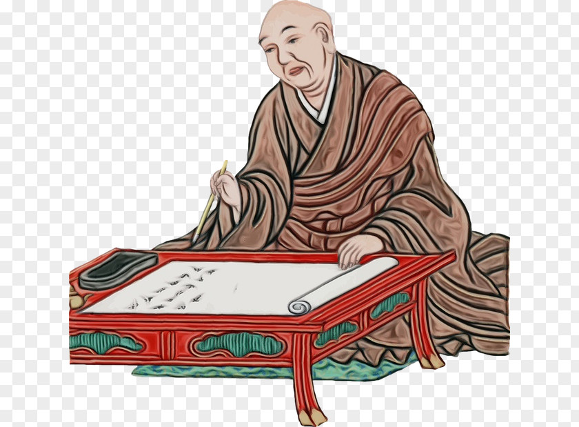 Monk Zen Master Japanese Language Writing System Art Woman PNG