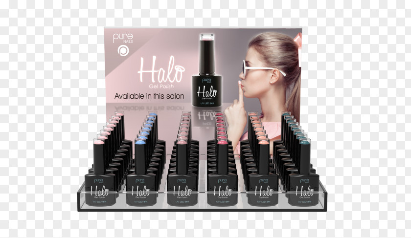 Nails Salon Poster Lipstick Eyelash PNG