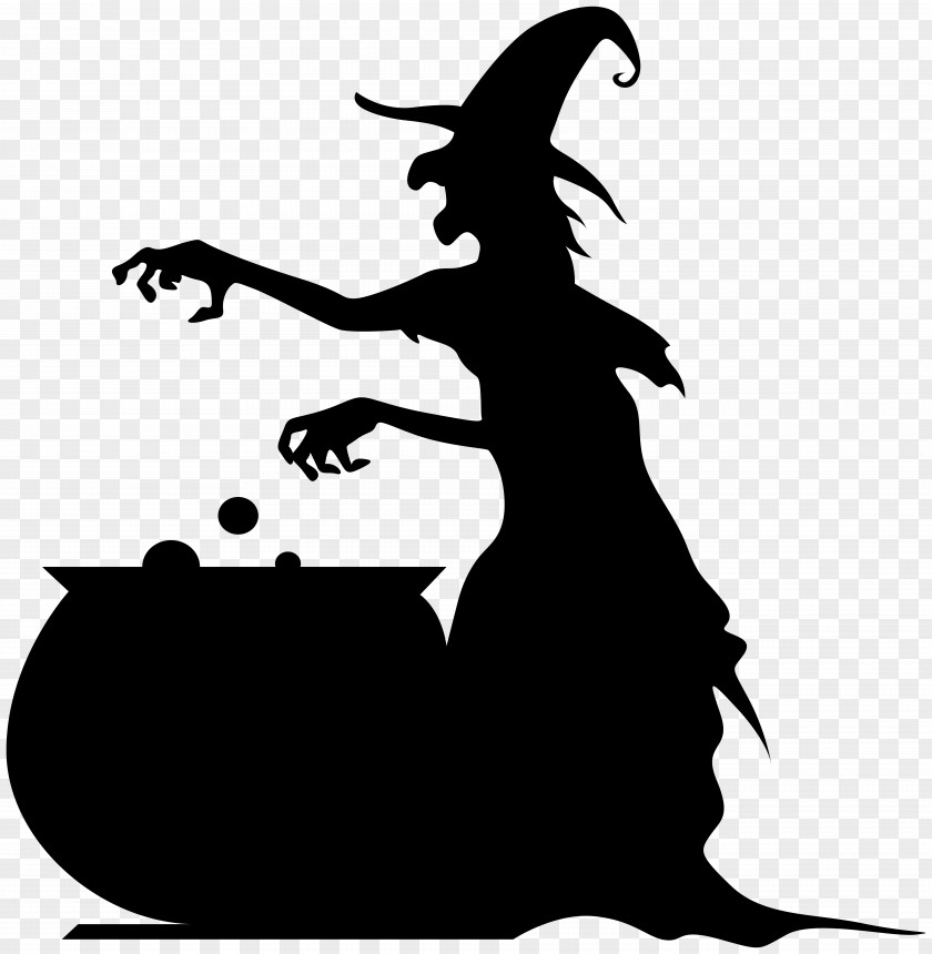 Witch With Cauldron Silhouette Clip Ar Lossless Compression Image File Formats Computer PNG