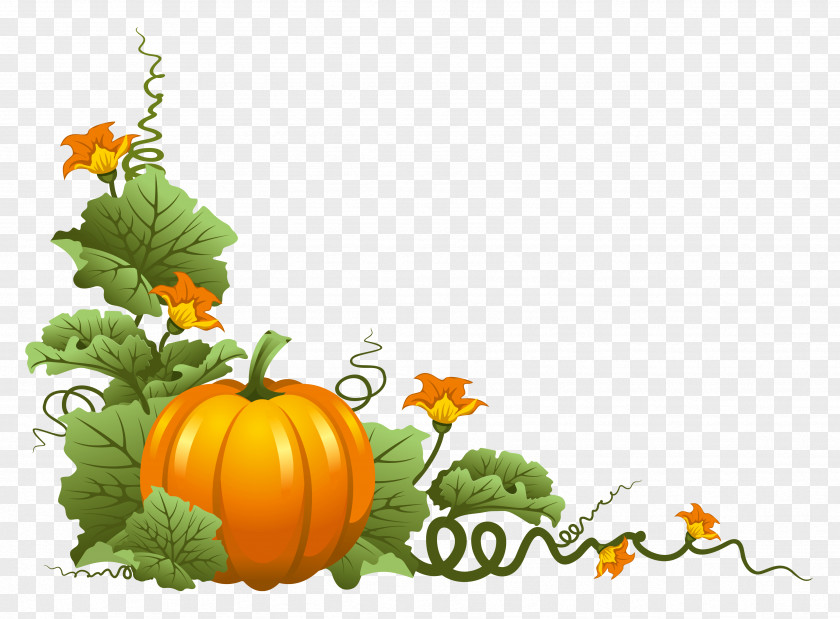 Pumpkin Decor Clipart Thanksgiving Clip Art PNG