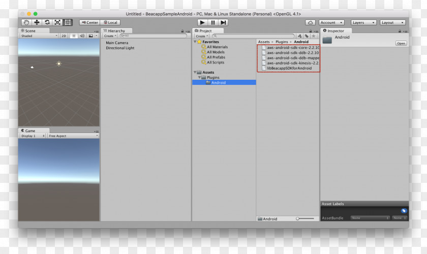 Screenshot GRPC Software Development Kit Unity PNG