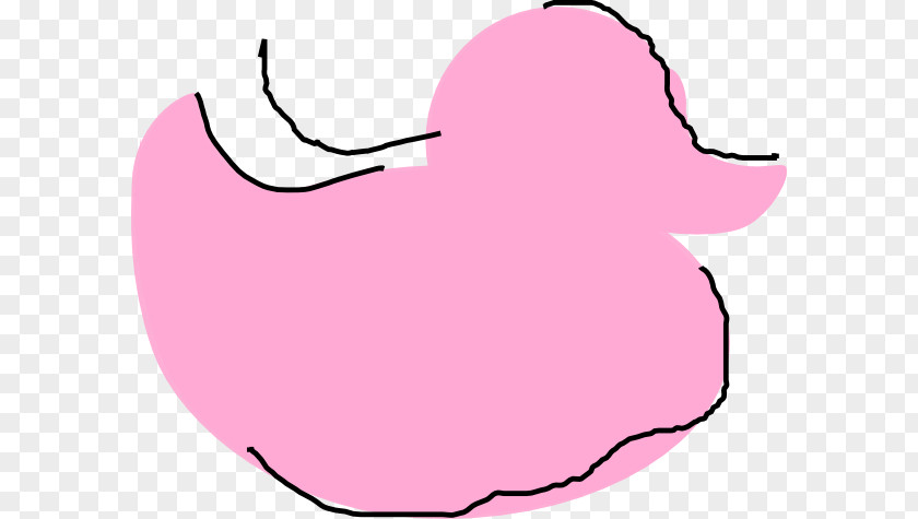 Bird Beak Pink M Clip Art PNG