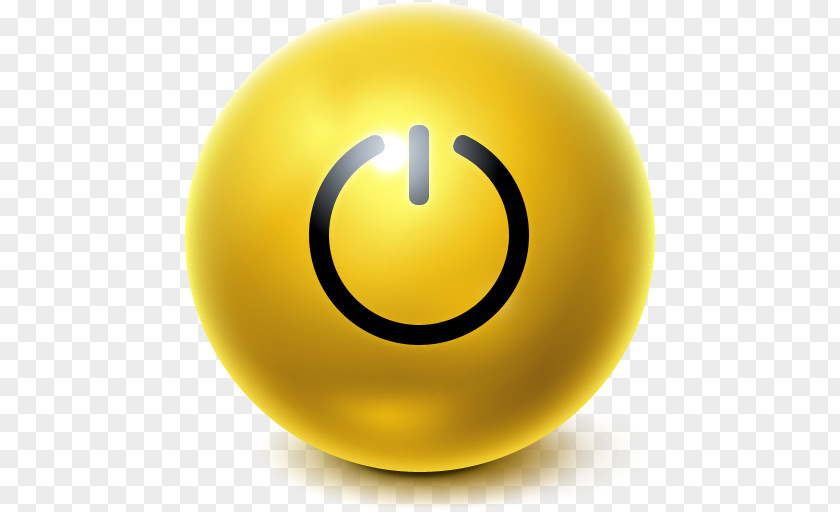 Bright Sleep Mode Button PNG