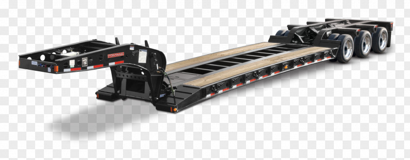 Car Lowboy Trailer Axle Flatbed Truck PNG
