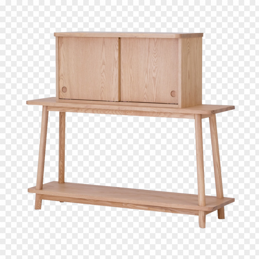 Wood Shelf Buffets & Sideboards PNG