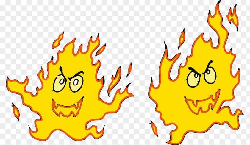 Yellow Flame Animation Fire PNG