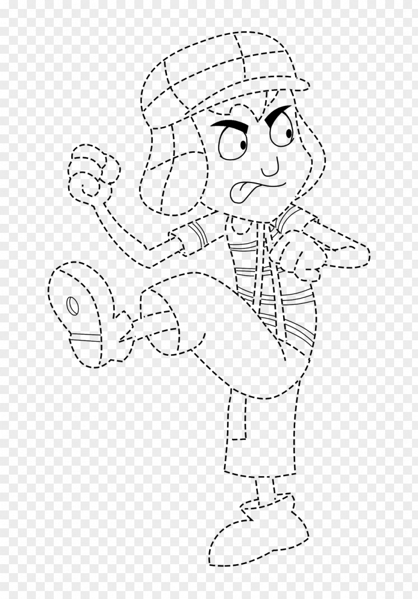 Chaves Microsoft Word Line Art Drawing Font PNG