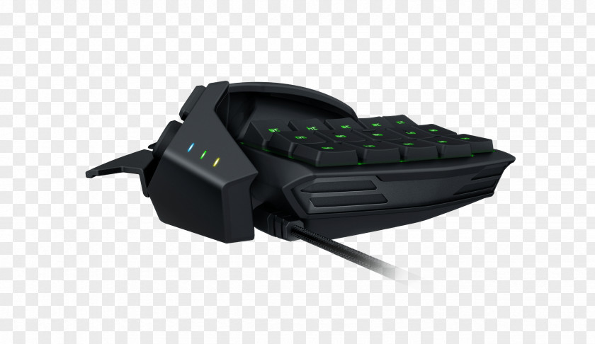 Computer Keyboard Razer Tartarus Chroma Gaming Keypad Orbweaver PNG